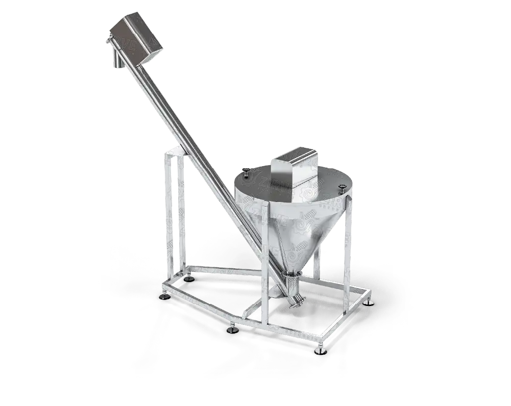 SPIRAL FEEDER WITH TANK